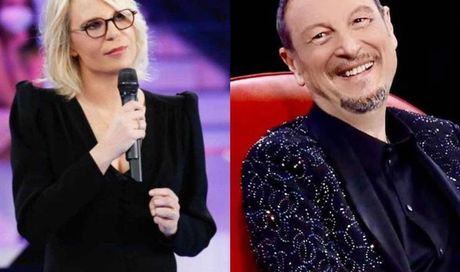 Amici finale, Amadeus ringrazia Maria De Filippi e Mediaset: le parole del conduttore
