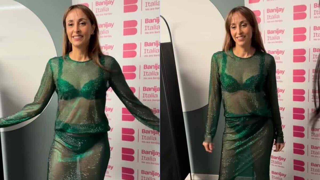 Benedetta Parodi sceglie l’outfit, la reazione del marito Caressa: il video
