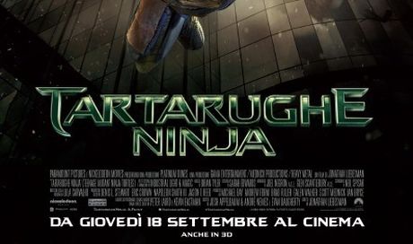 Tartarughe Ninja: poster ufficiale italiano del reboot live-action