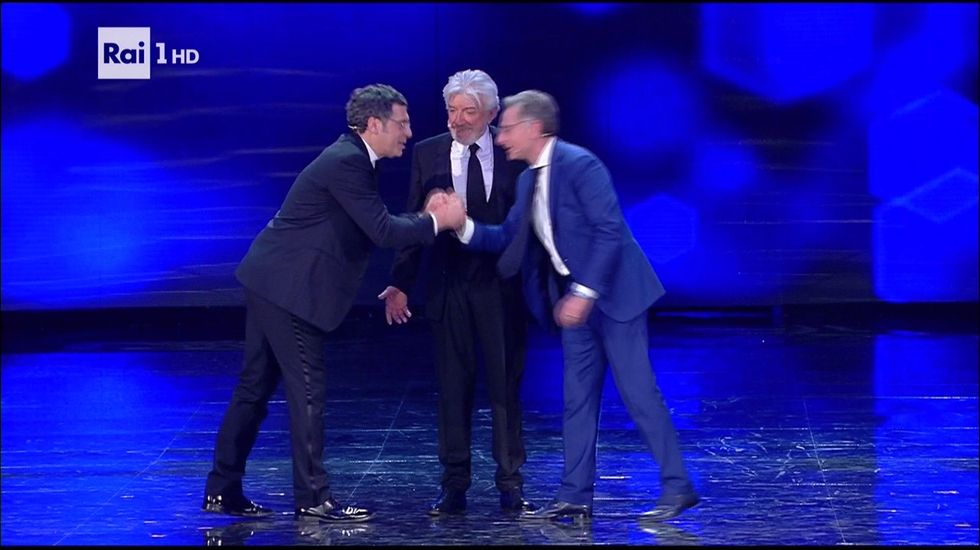 Frizzi e Bonolis insieme su Rai 1, una vertigine spazio-temporale firmata Proietti
