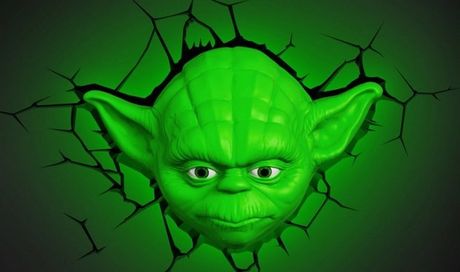 Star Wars Gadget: lampada da parete 3D Yoda