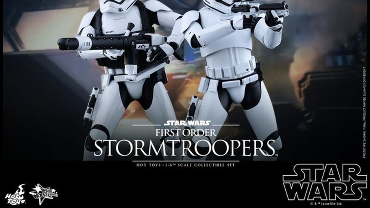 Star Wars 7: action figures delle nuove Stormtroopers “Primo ordine” by Hot Toys