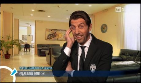 Quelli Che Il Calcio, Ubaldo Pantani imita Gigi Buffon