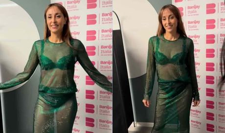 Benedetta Parodi sceglie l’outfit, la reazione del marito Caressa: il video