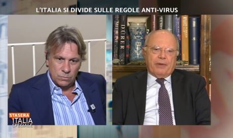 Stasera Italia, lite furiosa tra Porro e Galli. Il giornalista se ne va
