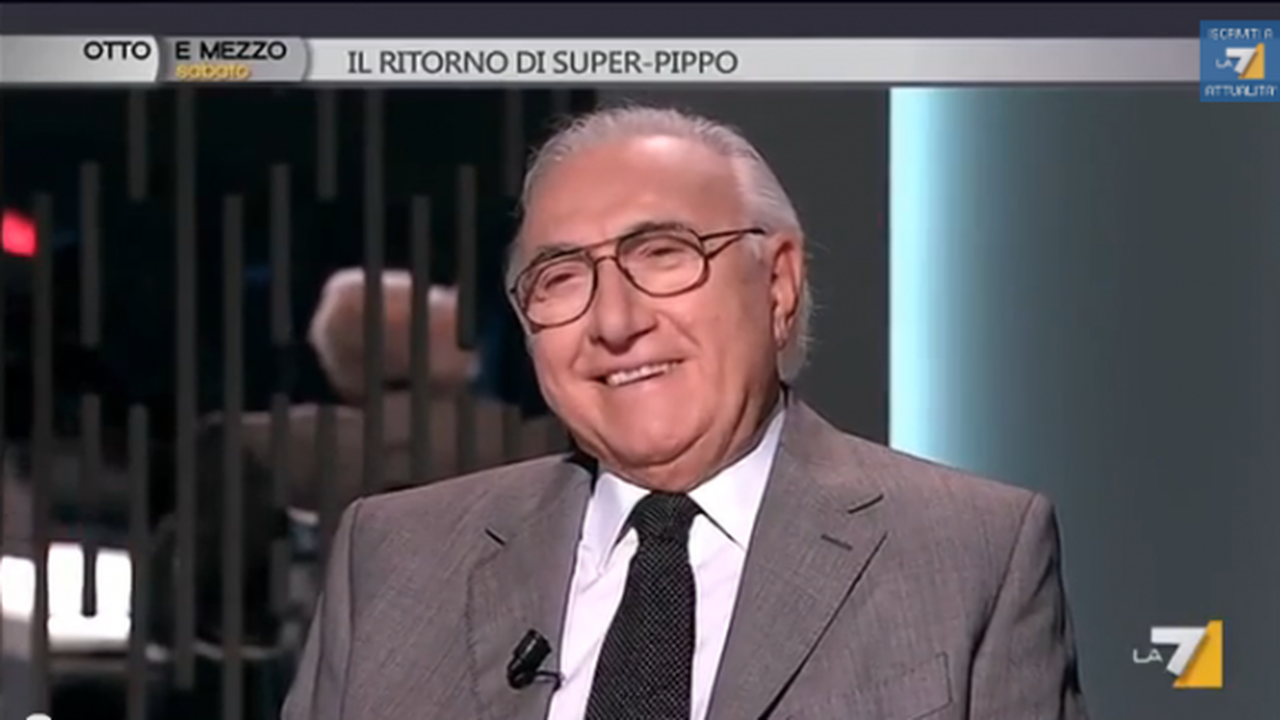 Pippo Baudo a Otto e mezzo: “Crozza? L’ho scoperto io. Sogno Sanremo con Maria De Filippi”