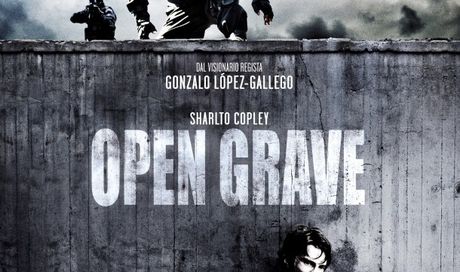 Open Grave – locandina italiana dell’horror con Sharlto Copley
