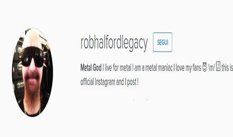 Rob Halford su Instagram: un profilo da seguire…