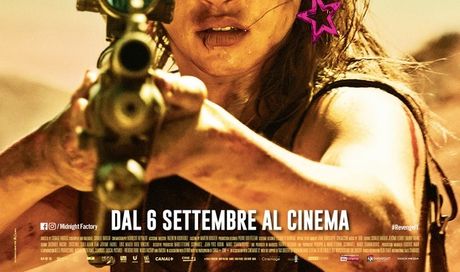 Revenge: foto e poster del revenge-thriller con Matilda Lutz