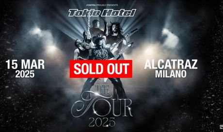Tokio Hotel all’Alcatraz di Milano: tutti i dettagli sul concerto del 15 Marzo 2025