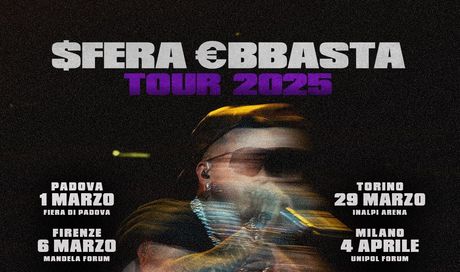 La scaletta del concerto di Sfera Ebbasta a Padova: le canzoni della data zero del Tour Palasport 2025