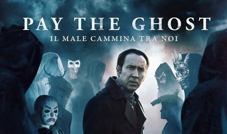Pay the Ghost: foto e locandina italiana dell’horror con Nicolas Cage