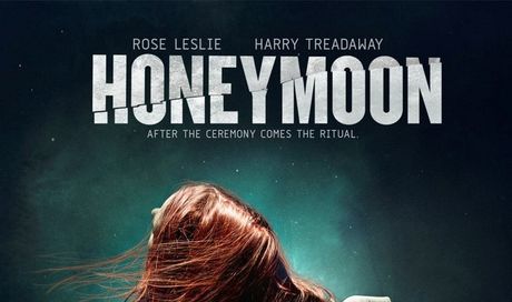 Honeymoon: locandine del thriller-horror con Rose Leslie e Harry Treadaway