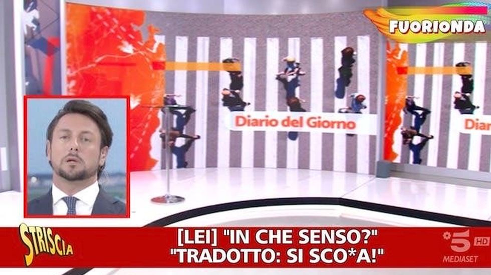 I fuorionda di Giambruno, il caso politico targato Striscia la notizia, le ospitate tv di Corona