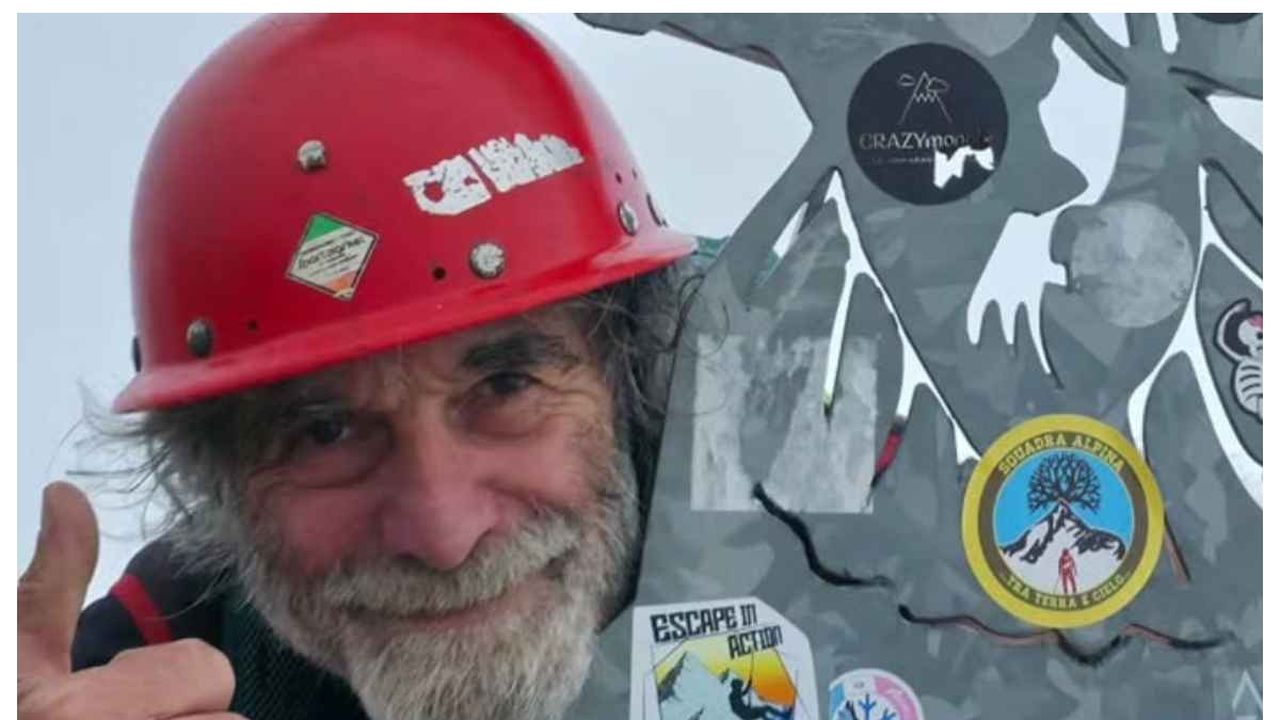 Mauro Corona, le foto inaspettate dell’alpinista e opinionista
