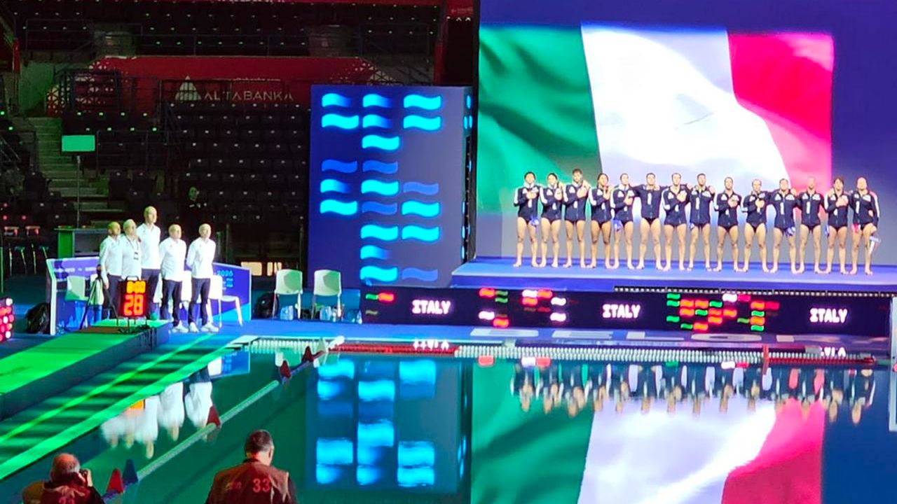 Pallanuoto, Europei 2026: Italia-Slovacchia, il Settebello cerca continuità a Belgrado