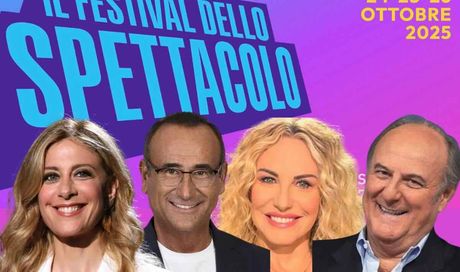 È nato il Festival dello Spettacolo, il primo evento dedicato all’intrattenimento: tra i Big Carlo Conti e Antonella Clerici
