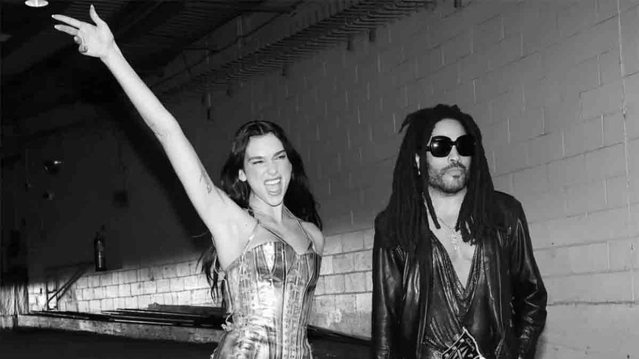 Dua Lipa chiude il poker al Madison Square Garden con Lenny Kravitz