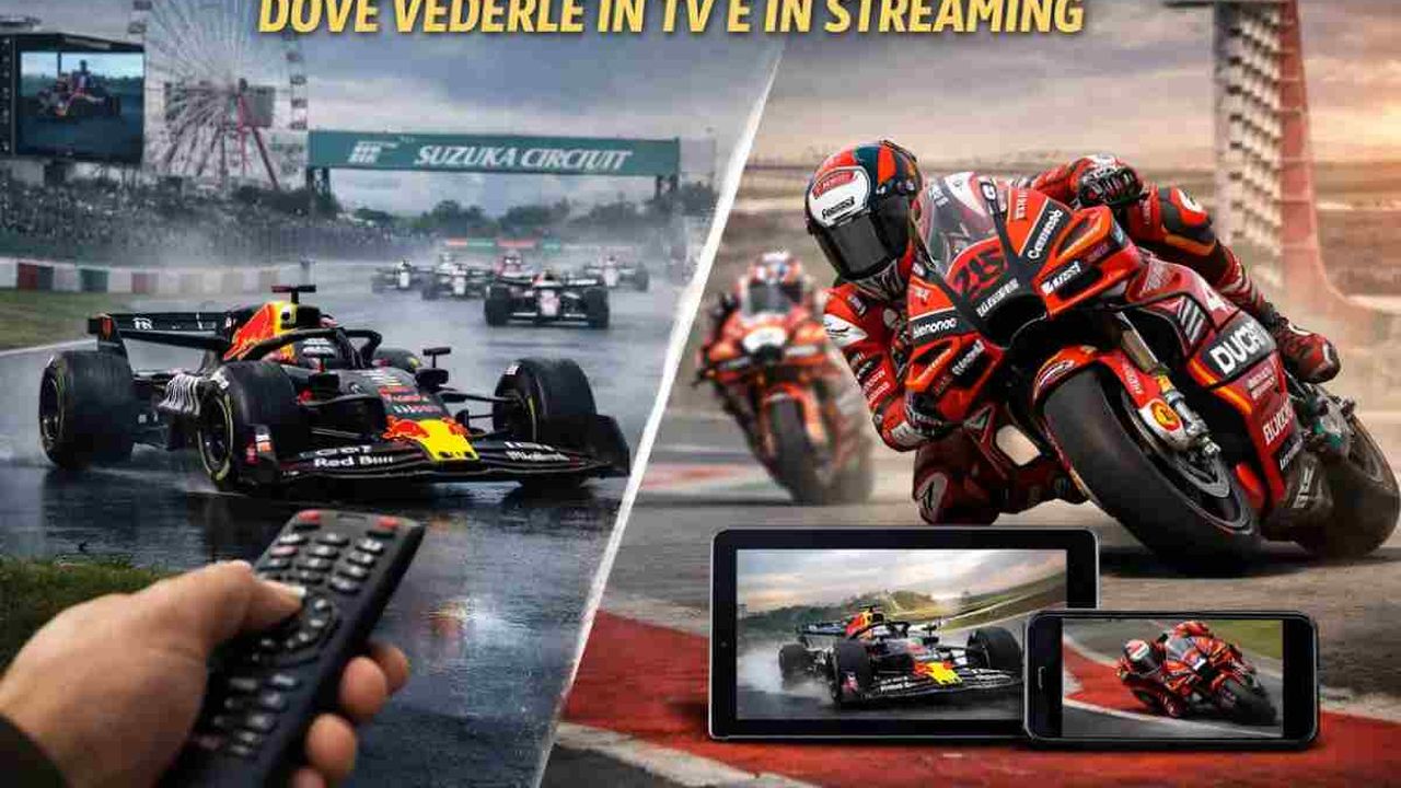 Formula 1 e MotoGP tornano in pista: dove vedere le prove in tv e in streaming, tutti gli orari