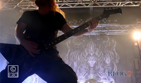 Meshuggah foto concerto Trezzo Milano 16 Dicembre 2014