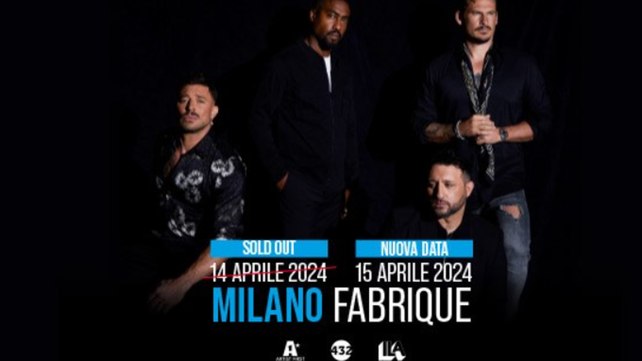 La scaletta dei Blue in concerto al Fabrique di Milano, 15 aprile 2024: ordine delle canzoni, orario e biglietti