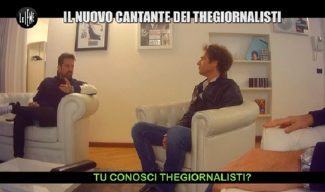 Tricarico chiamato come nuovo frontman dei Thegiornalisti. Lui accetta, ma era uno scherzo de Le Iene