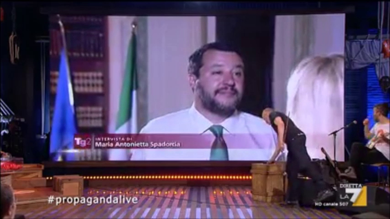 Propaganda Live e le ‘interviste possibili’ del Tg2 (VIDEO)