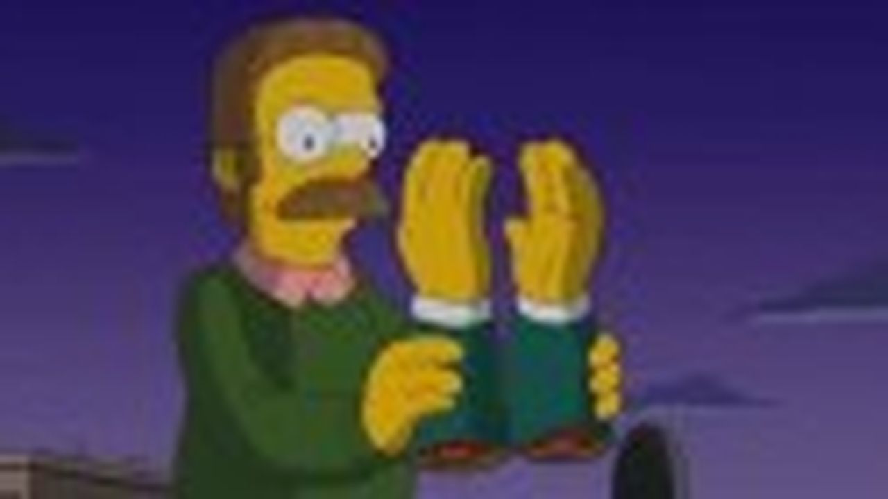 Bart Simpson come Avatar in Treehouse of Horror XXII