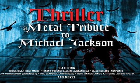 Thriller, il tributo metal a Michael Jackson con Testament, Mr. Big, Motorhead, e tanti altri