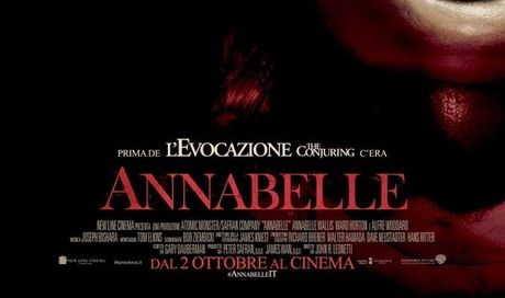 Annabelle: locandina italiana dello spin-off horror