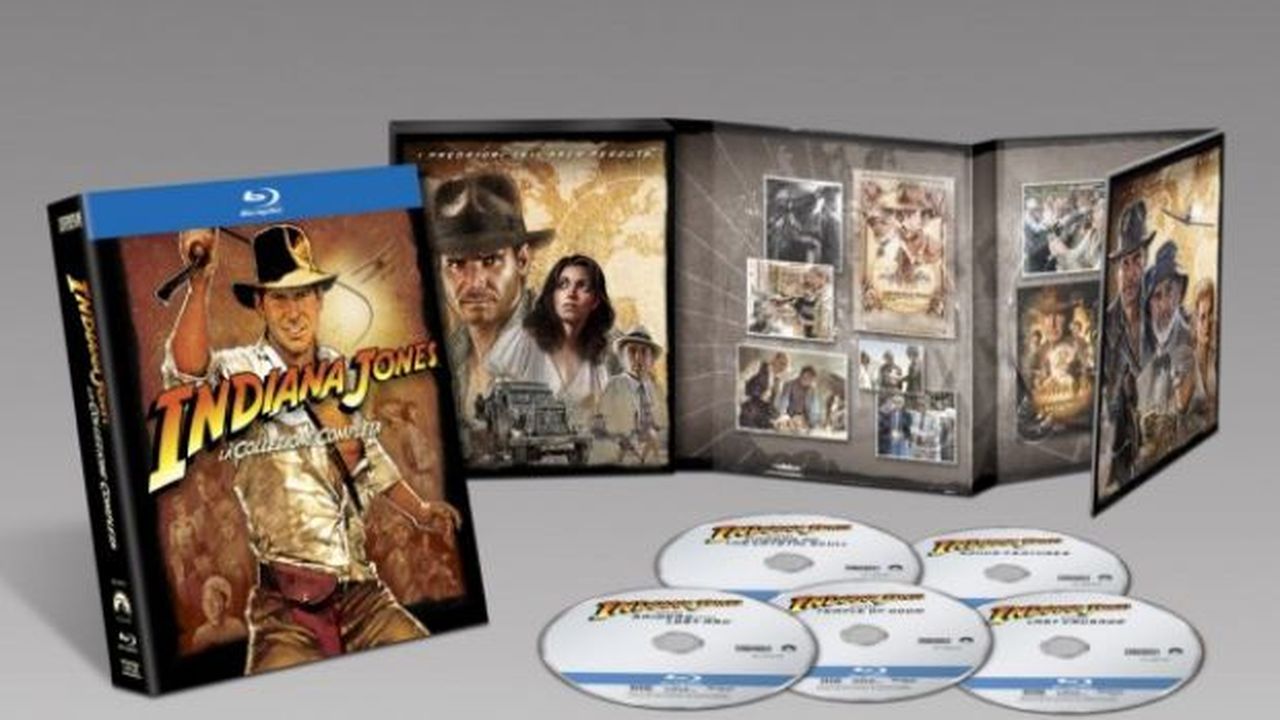 Indiana Jones Collection: i 4 film in Blu Ray