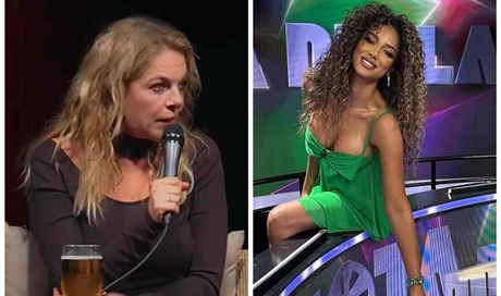 Claudia Gerini contro Samira Lui: cosa ha detto l’attrice sulla valletta de La Ruota della Fortuna