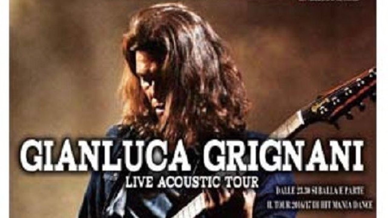 Gianluca Grignani, polemiche per il concerto: interruzioni e calcio a uno sgabello [video]