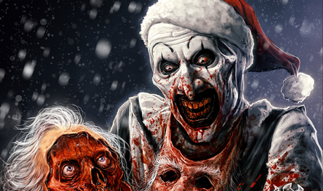 Terrifier 3: nuovo trailer “Hard” italiano, poster ufficiale e il secchiello per popcorn a tema horror