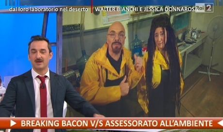 Breaking Bacon, la parodia di Breaking Bad di Nuzzo e Di Biase: più che l’originalità, “pubblicizza” la serie tv