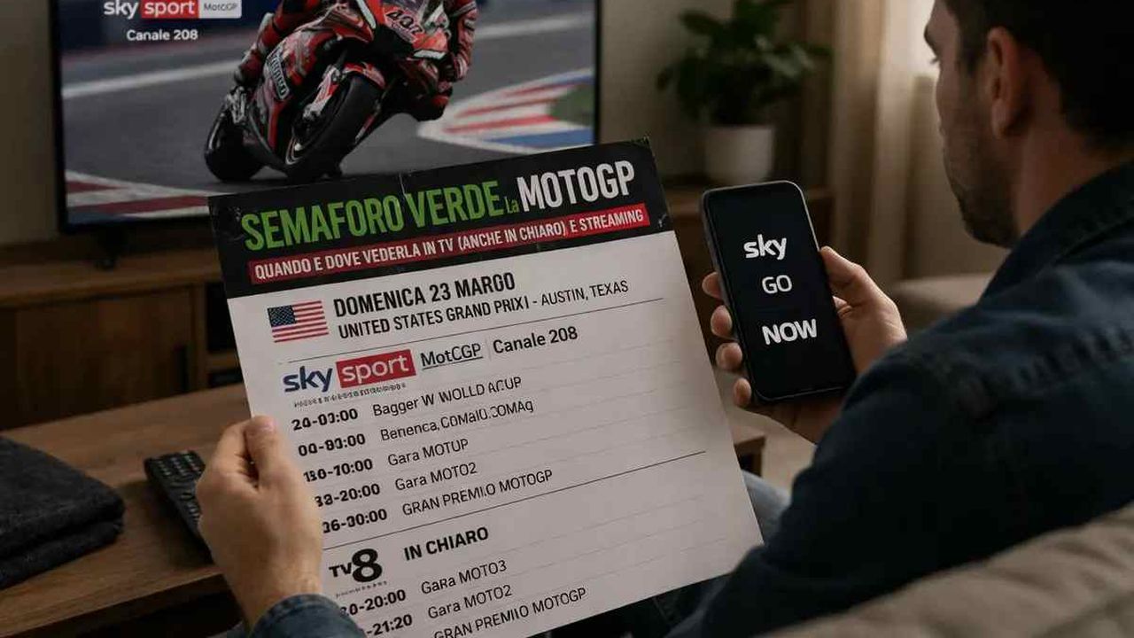 Semaforo verde per la MotoGP, quando e dove vederla in TV (anche in chiaro) e streaming