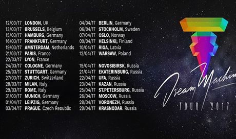 Tokio Hotel, parte il Dream Machine Tour: video e setlist