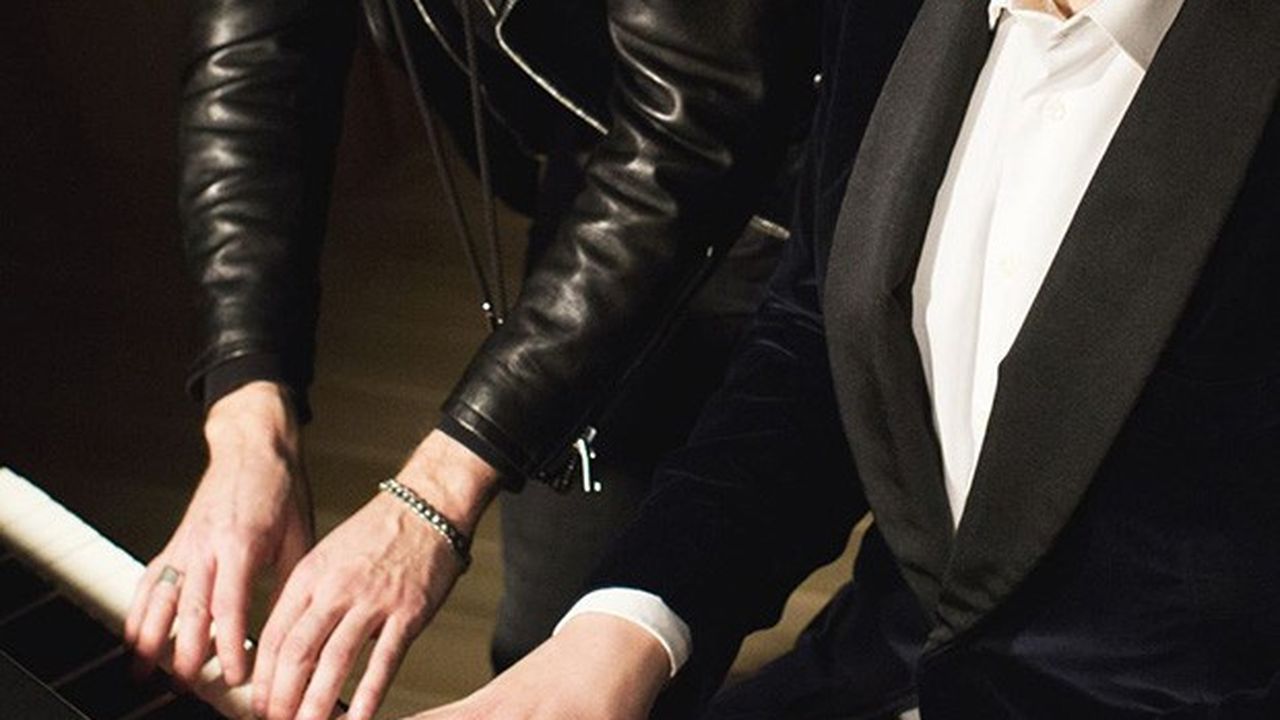 Raphael Gualazzi e Bloody Beetrots a Sanremo 2014 con Liberi o no e Tanto ci sei