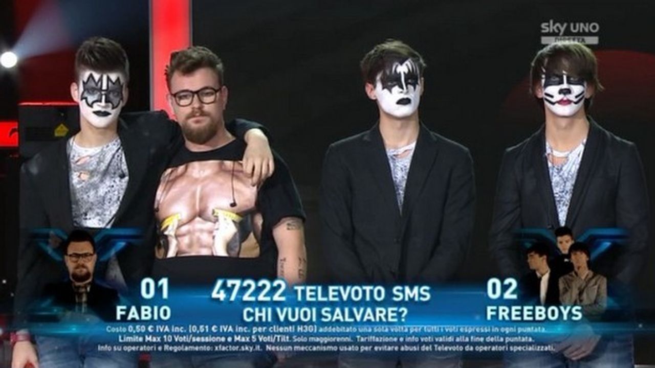 X Factor 2013, la seconda puntata: i FreeBoys eliminati, Roberta Pompa in gara