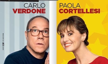 Sotto una buona stella: primo poster della commedia con Carlo Verdone e Paola Cortellesi