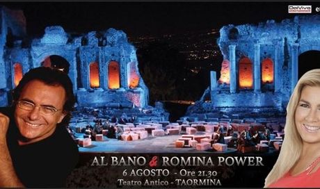 Al Bano e Romina Power al Teatro Antico di Taormina | Concerto 6 agosto 2016