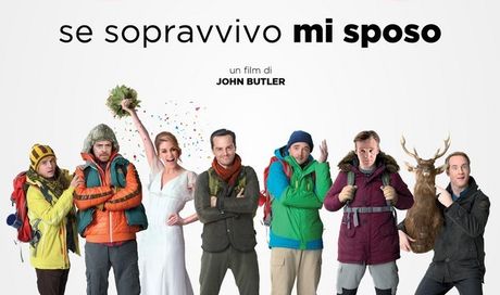 The Stag – Se sopravvivo mi sposo: locandina italiana della commedia di John Butler