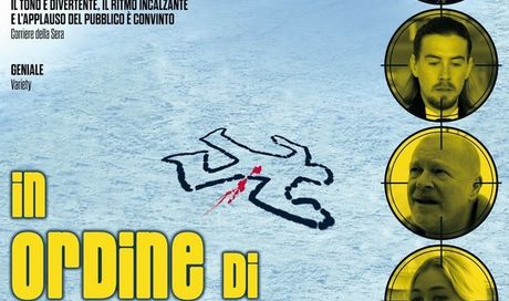 In ordine di sparizione: locandina italiana della dark comedy con Stellan Skarsgard