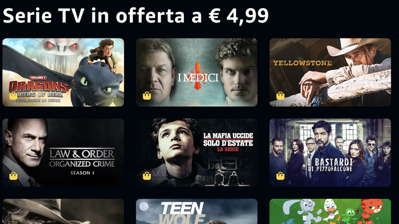 Su Prime Video si possono anche acquistare le serie tv: ma conviene davvero?