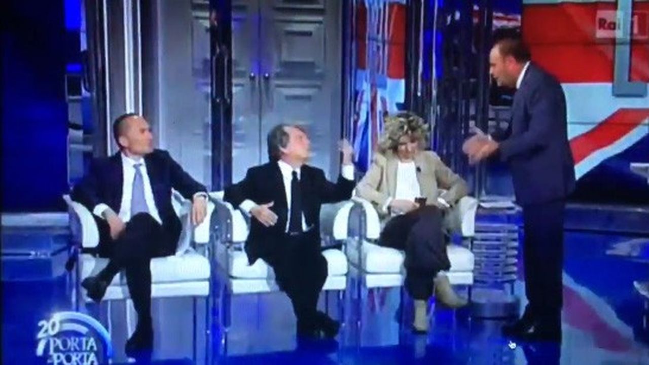 Porta a Porta, la lite Vespa – Brunetta infiamma lo speciale Brexit (VIDEO)