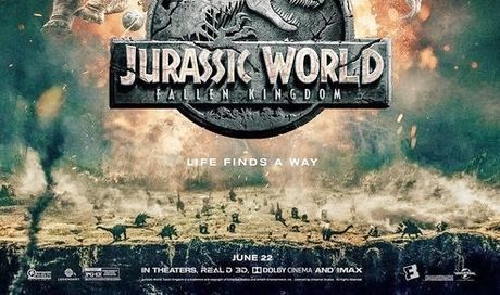 Jurassic World – Il Regno Distrutto: locandine ufficiali di “Jurassic World 2”