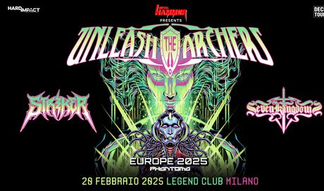 Unleash The Archers a Milano: tutti i dettagli sul concerto del 20 Febbraio 2025