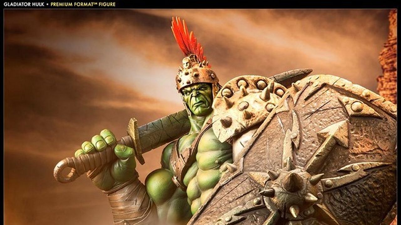 Planet Hulk – la nuova statua Sideshow di Hulk gladiatore