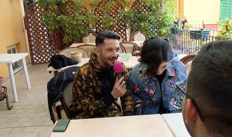Sanremo 2017, Nesli e Alice Paba a Blogo