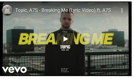 Breaking Me, Topic  Featuring A7S: lyrics e testo in italiano